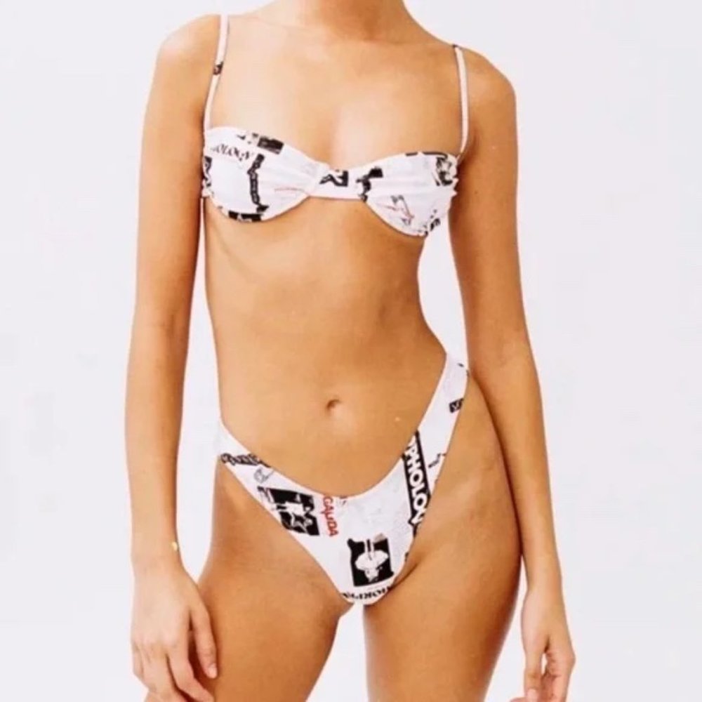 With Jéan Buttercup Bikini Top